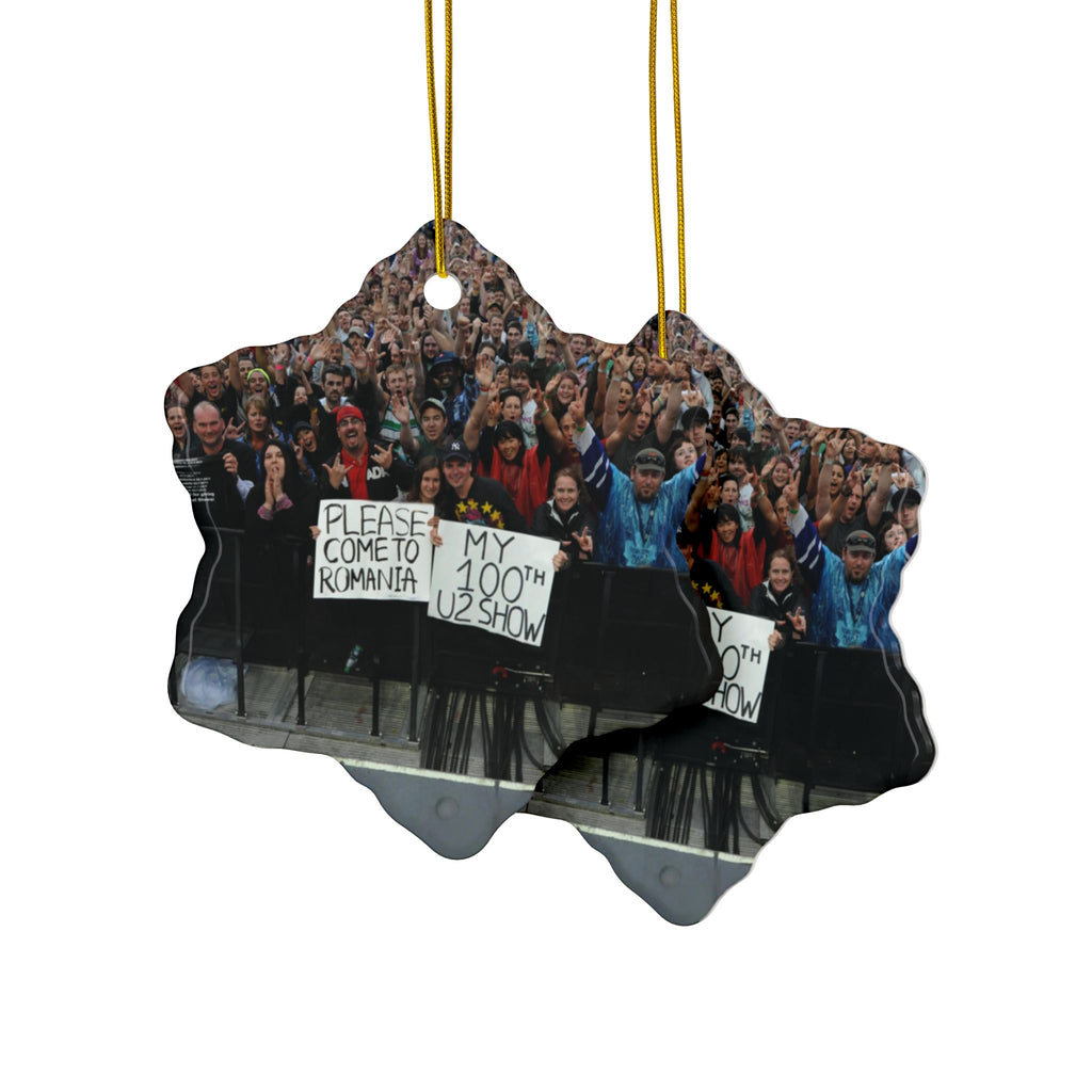 Ceramic Ornaments - 2-Sided Print - 3x3in