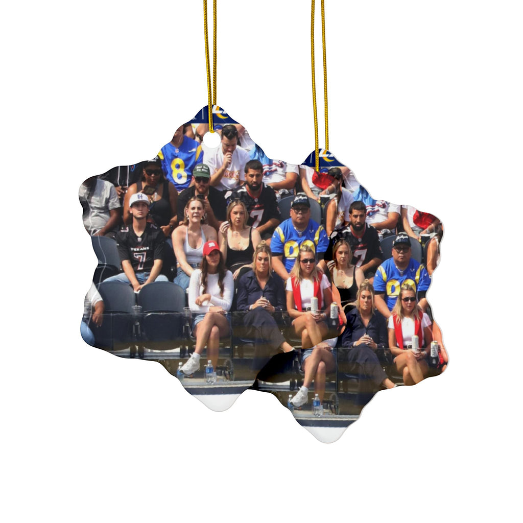 2-Side Print Ceramic Ornaments