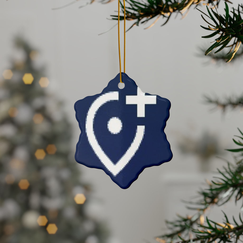 2-Side Print Ceramic Ornaments