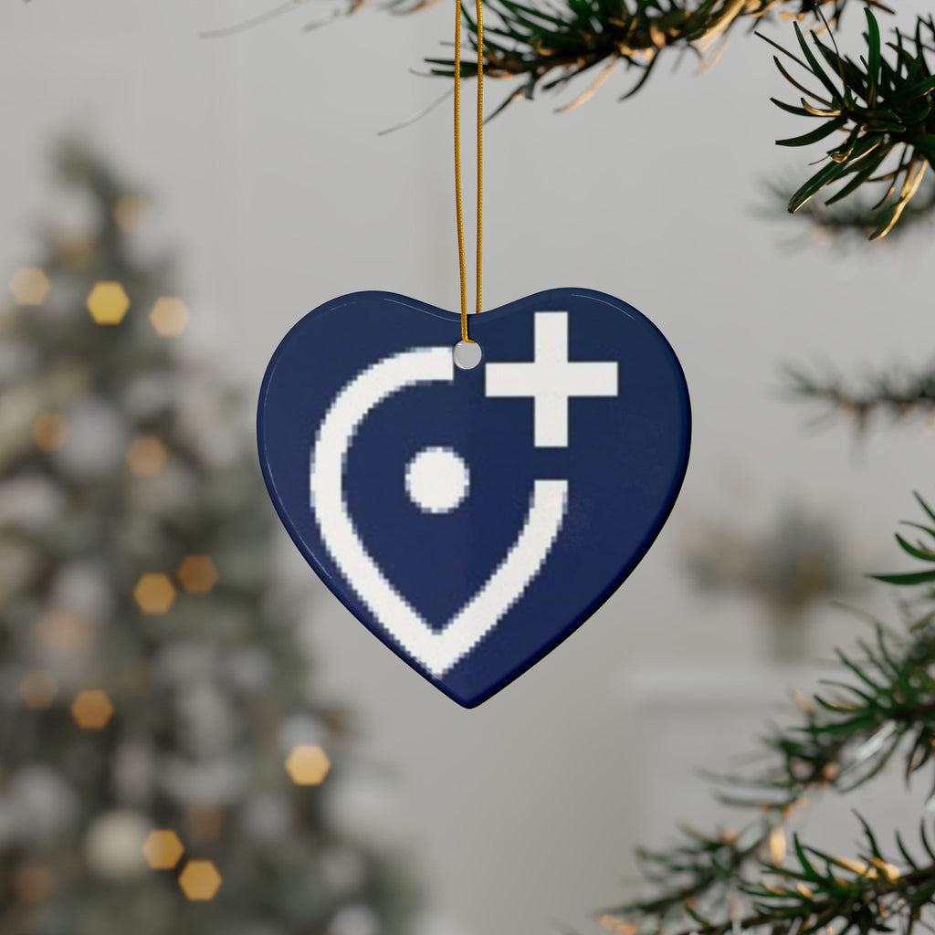 2-Side Print Ceramic Ornaments