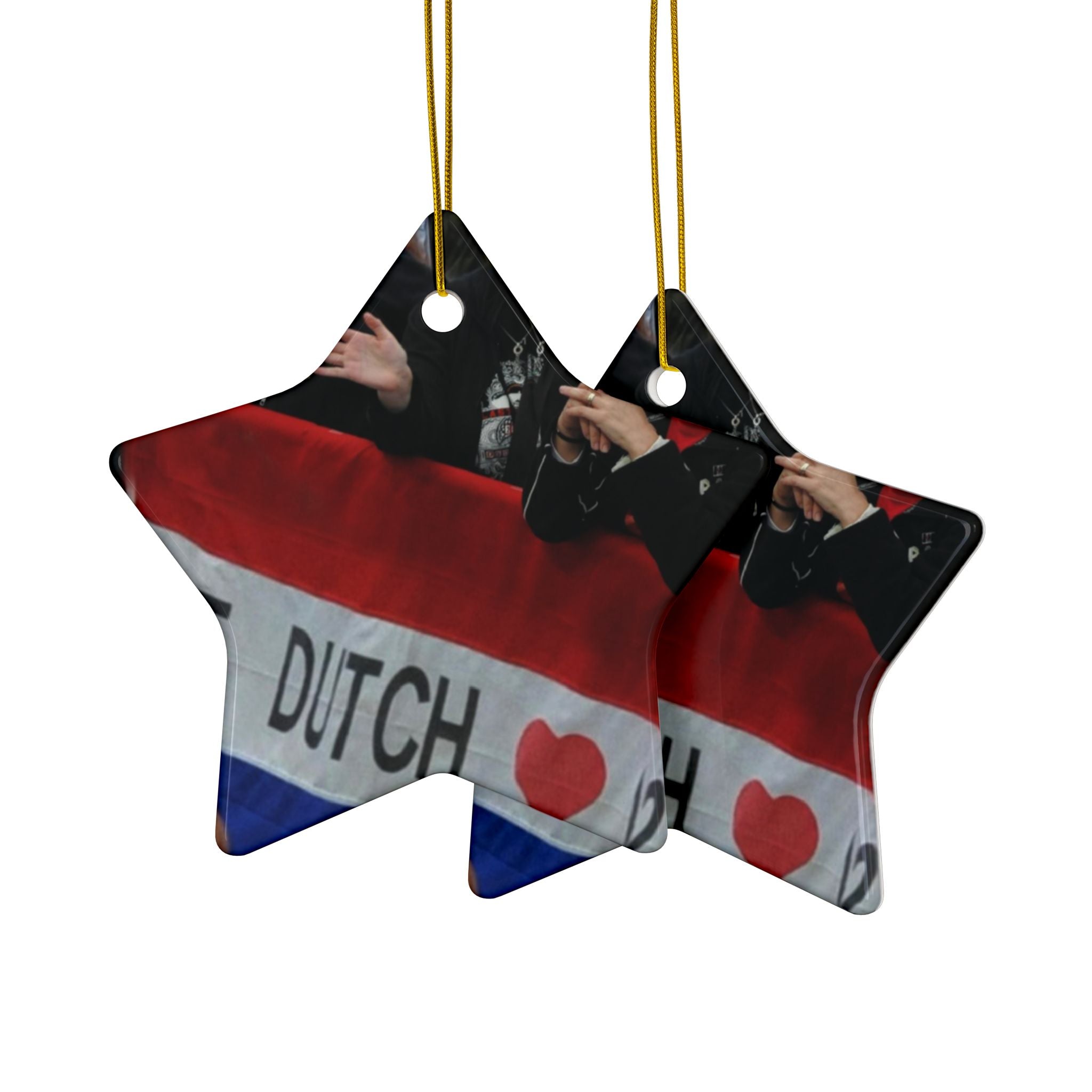 Ceramic Ornaments - 2-Sided Print - 3x3in