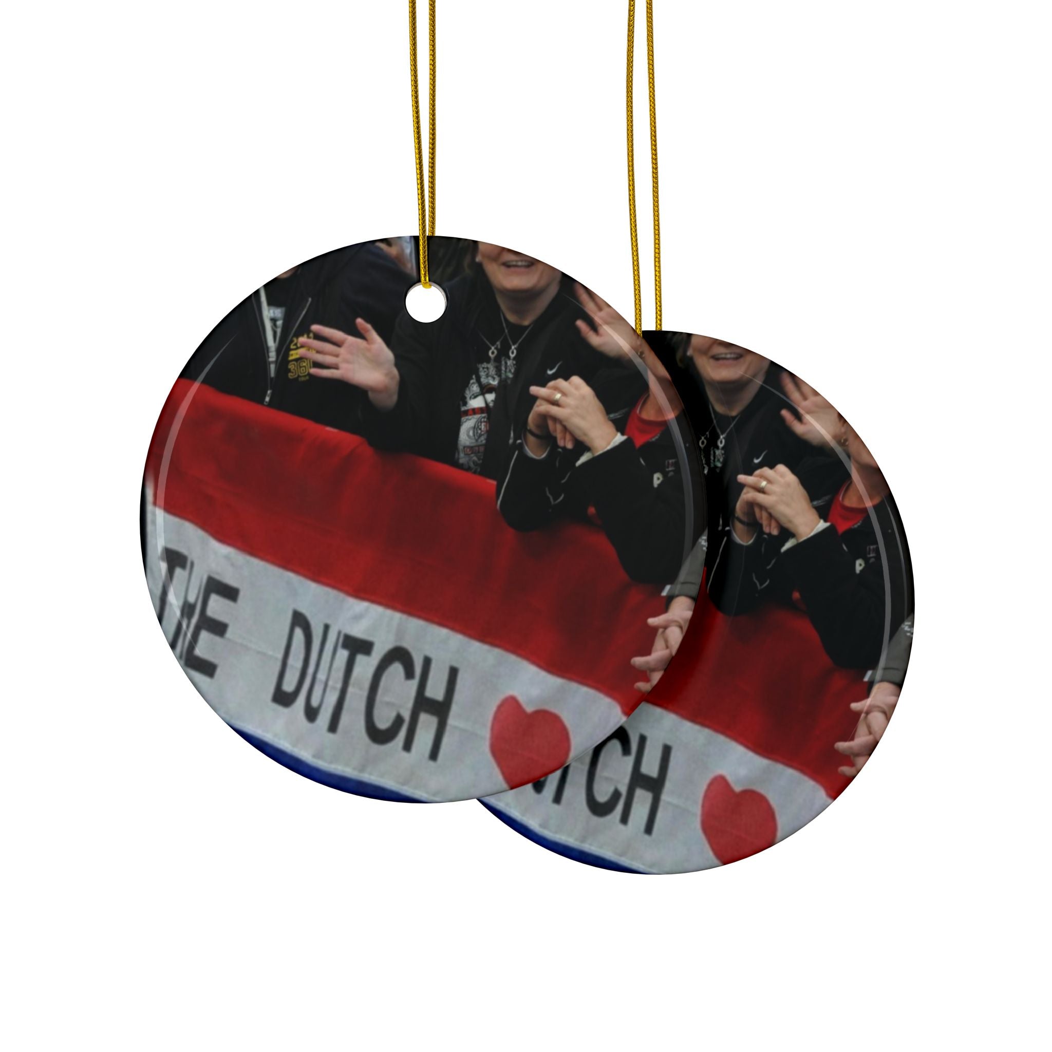Ceramic Ornaments - 2-Sided Print - 3x3in