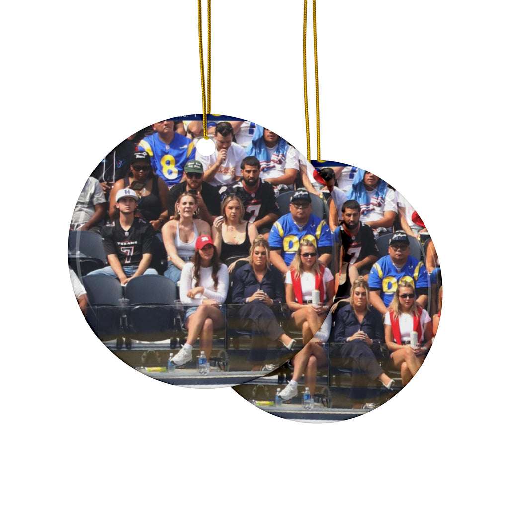 2-Side Print Ceramic Ornaments