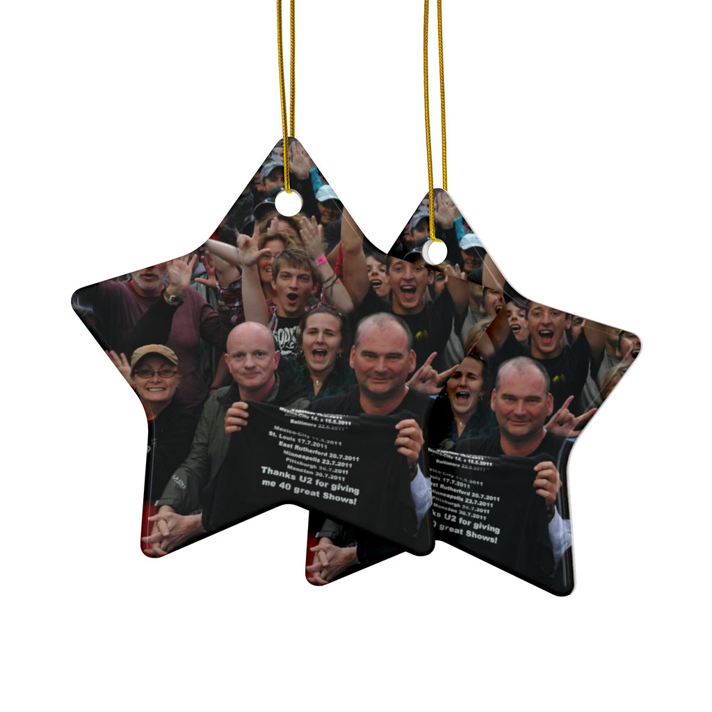 Ceramic Ornaments - 2-Sided Print - 3x3in