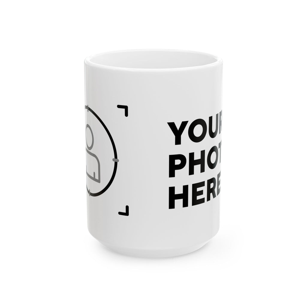 Personalized Camera Lens Ceramic Mug - 11oz & 15oz