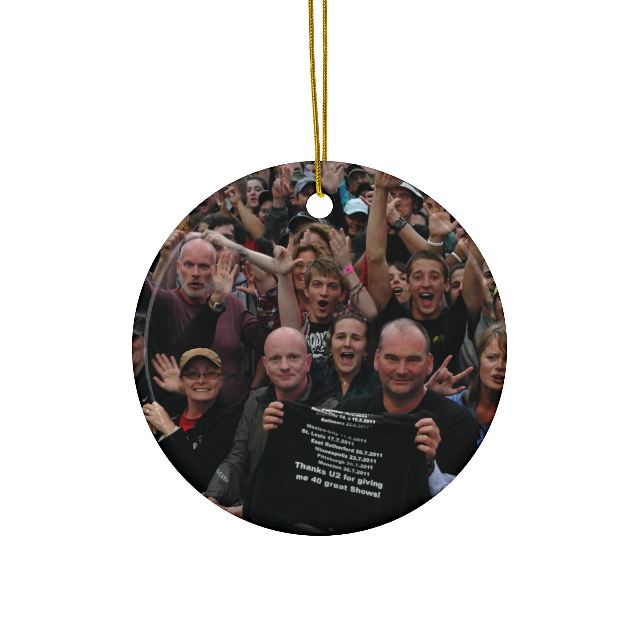 Ceramic Ornaments - 2-Sided Print - 3x3in