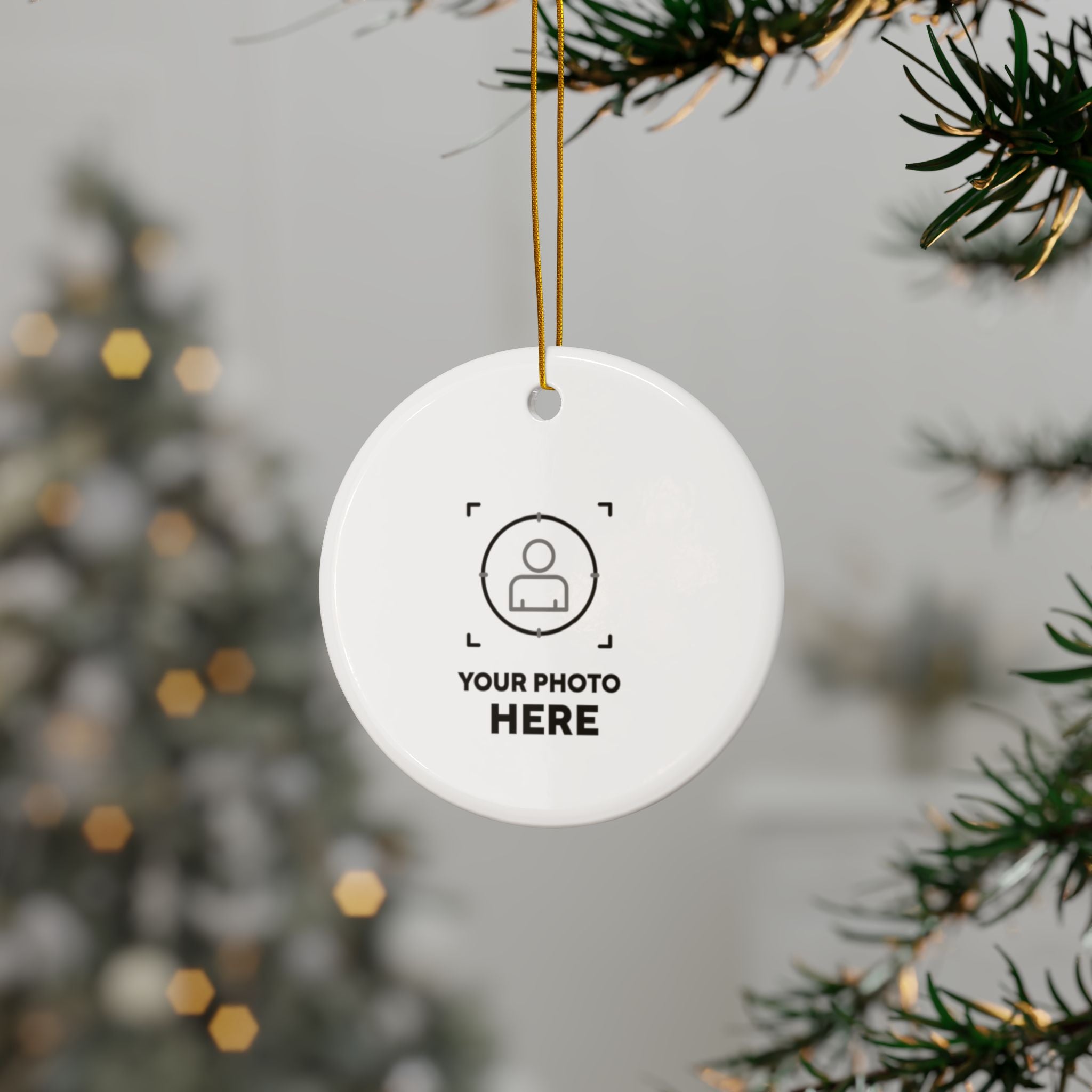 Ceramic Ornaments - 2-Sided Print - 3x3in