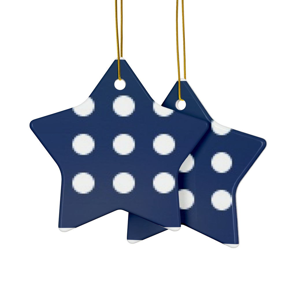 2-Side Print Ceramic Ornaments