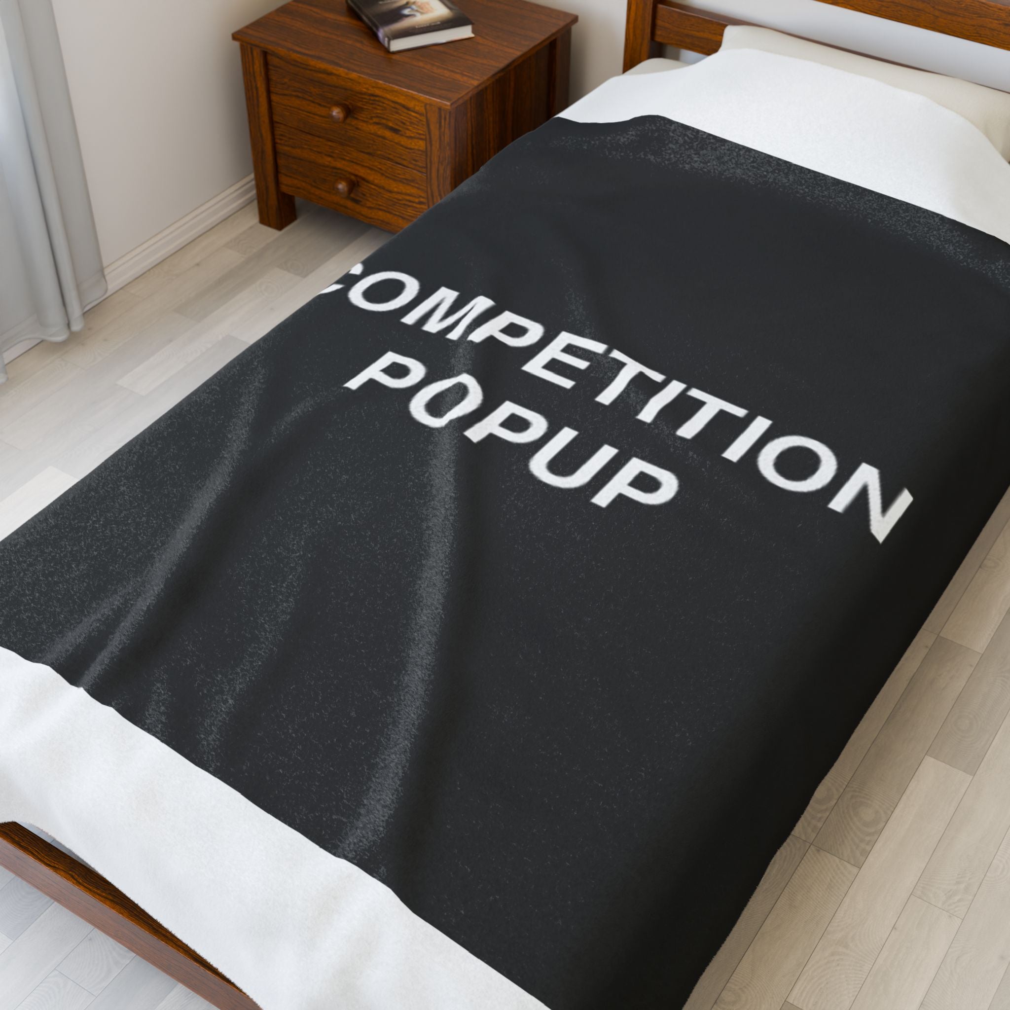 Custom Velveteen Plush Blanket - Personalized Cozy Throw for Comfort and Style