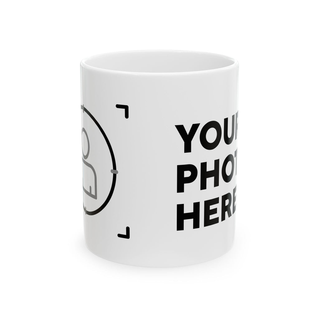 Personalized Camera Lens Ceramic Mug - 11oz & 15oz