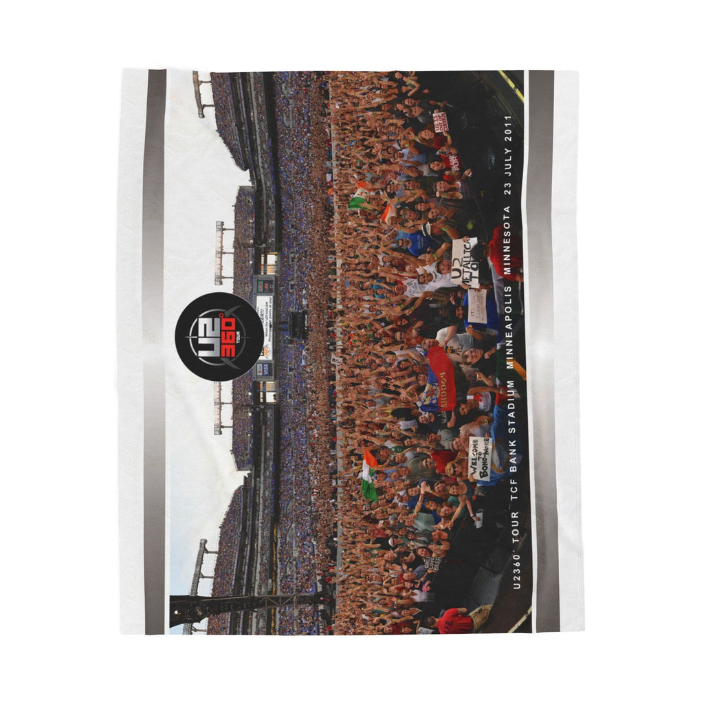 U2 360° Tour Velveteen Plush Blanket