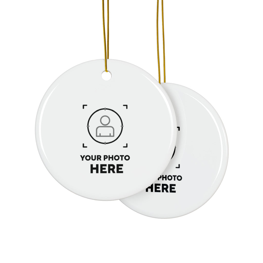 Ceramic Ornaments - 2-Sided Print - 3x3in