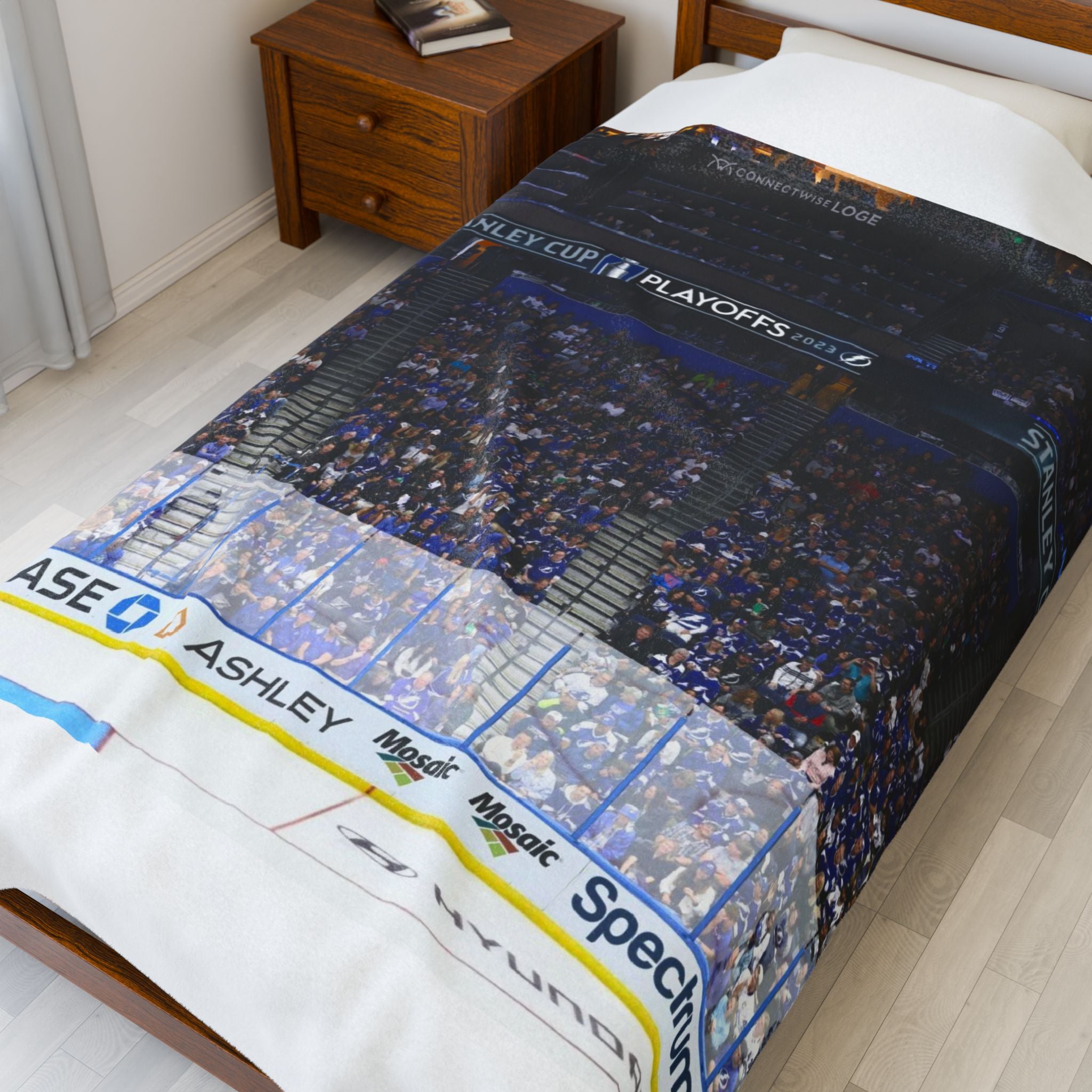 Custom Photo Velveteen Plush Blanket