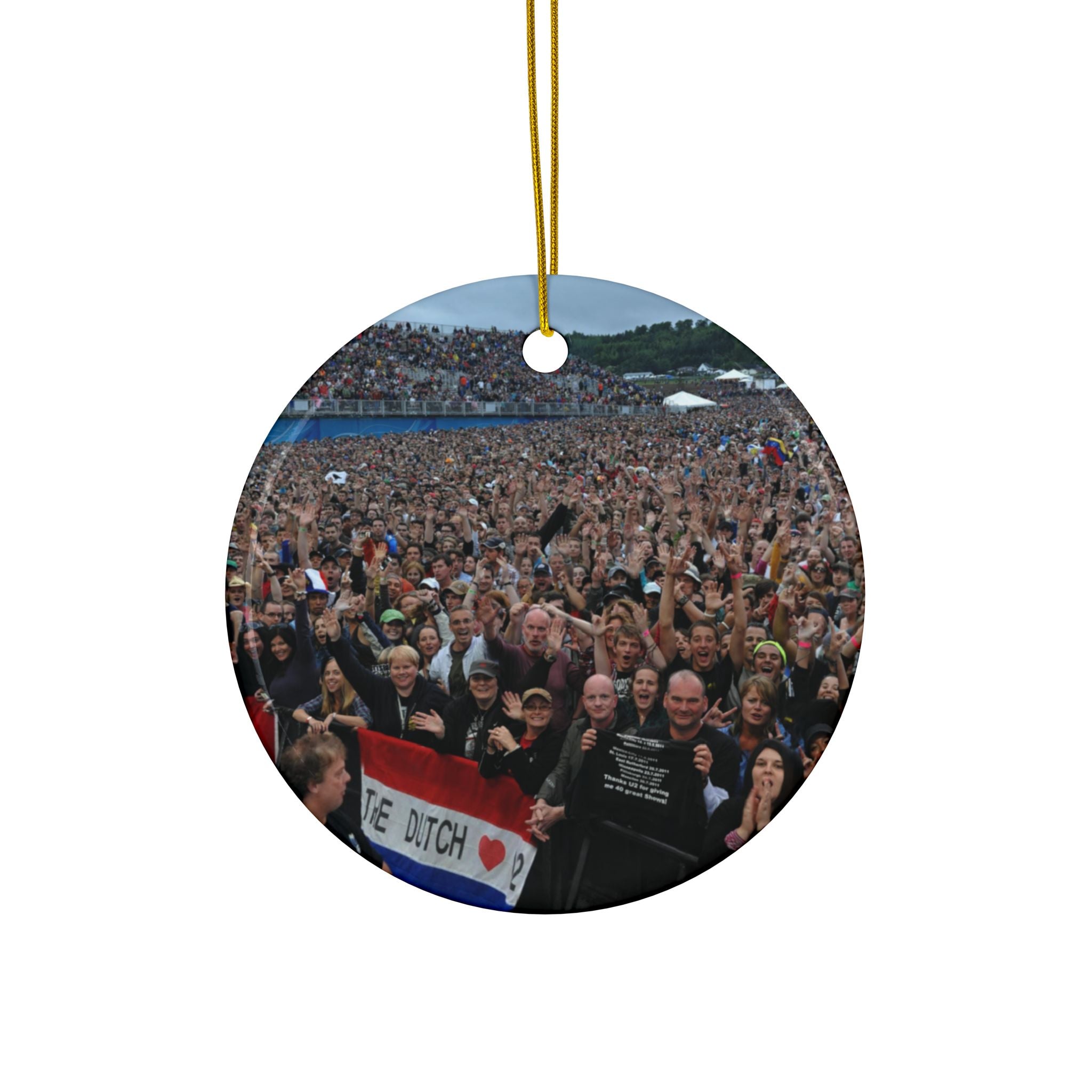 Ceramic Ornaments - 2-Sided Print - 3x3in