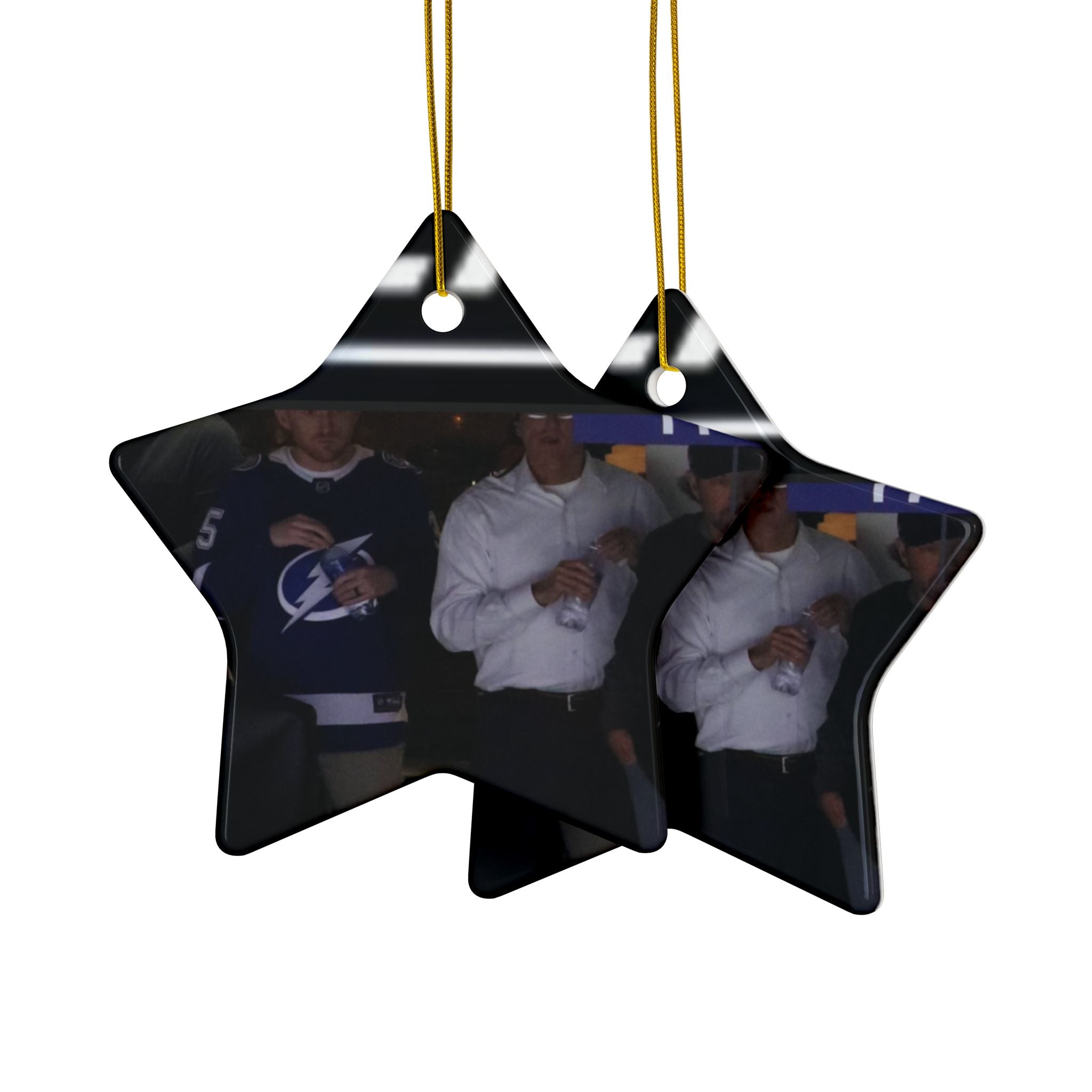 Ceramic Ornaments - 2-Sided Print - 3x3in