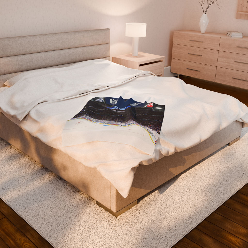 Custom Photo Velveteen Plush Blanket