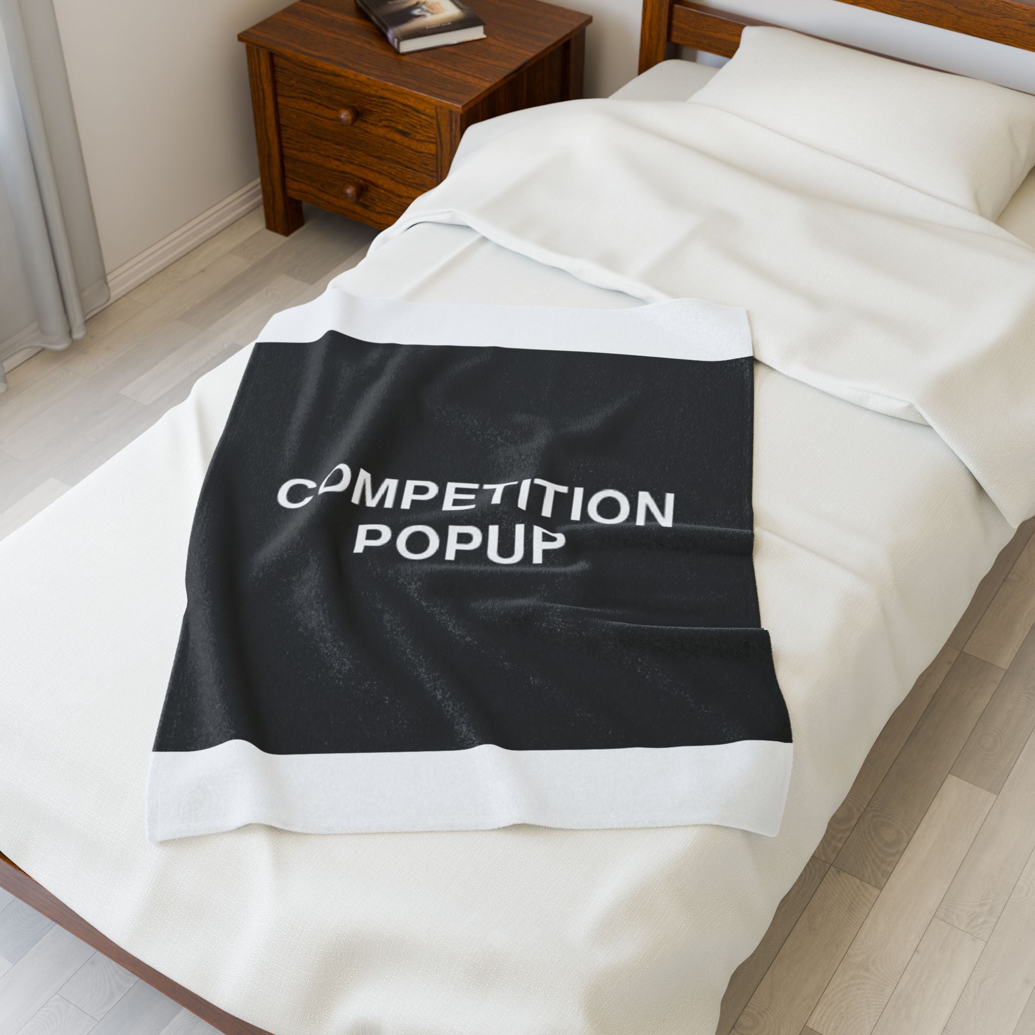 Custom Velveteen Plush Blanket - Personalized Cozy Throw for Comfort and Style