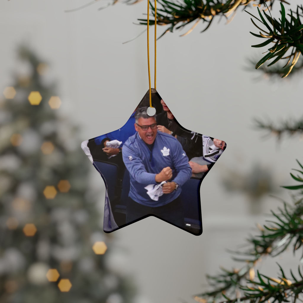 2-Side Print Ceramic Ornaments