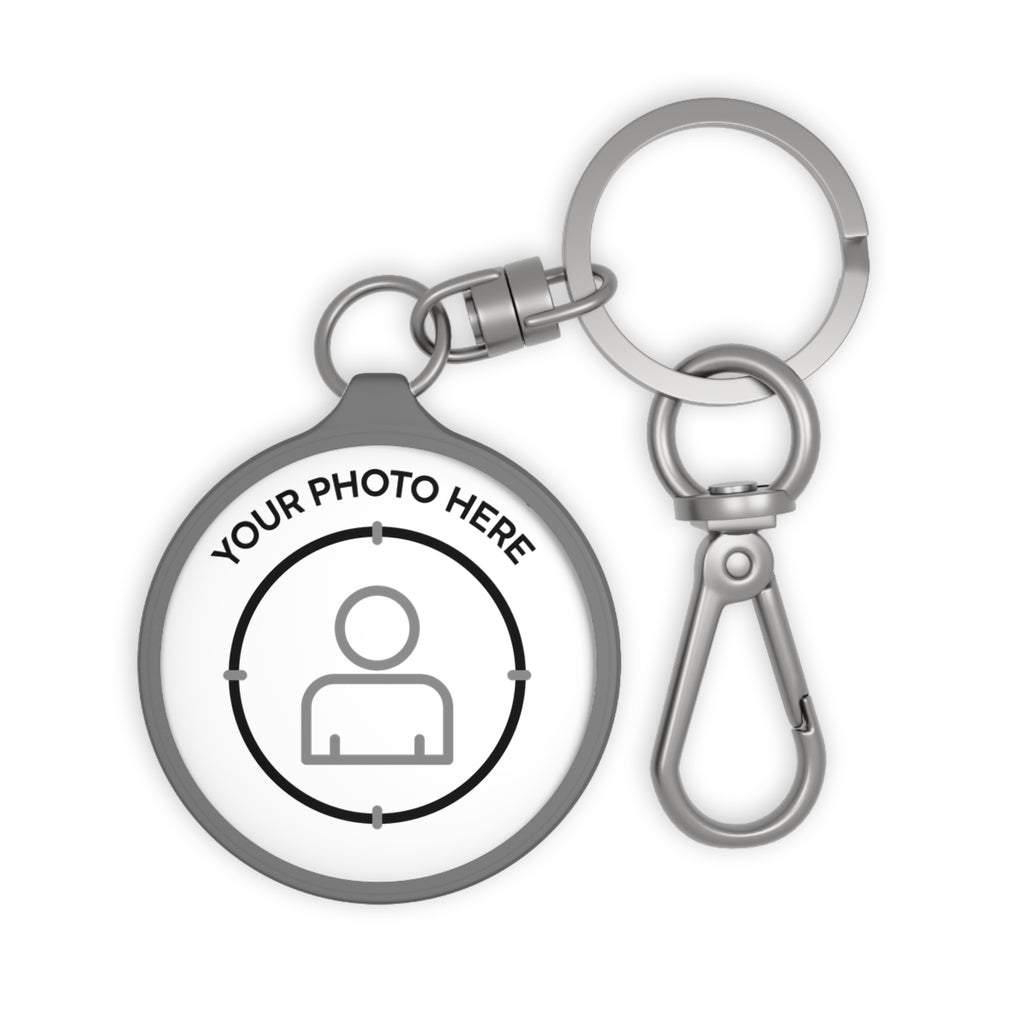 Personalized Photo Keyring Tag | Customizable Keychain for Unique Memories