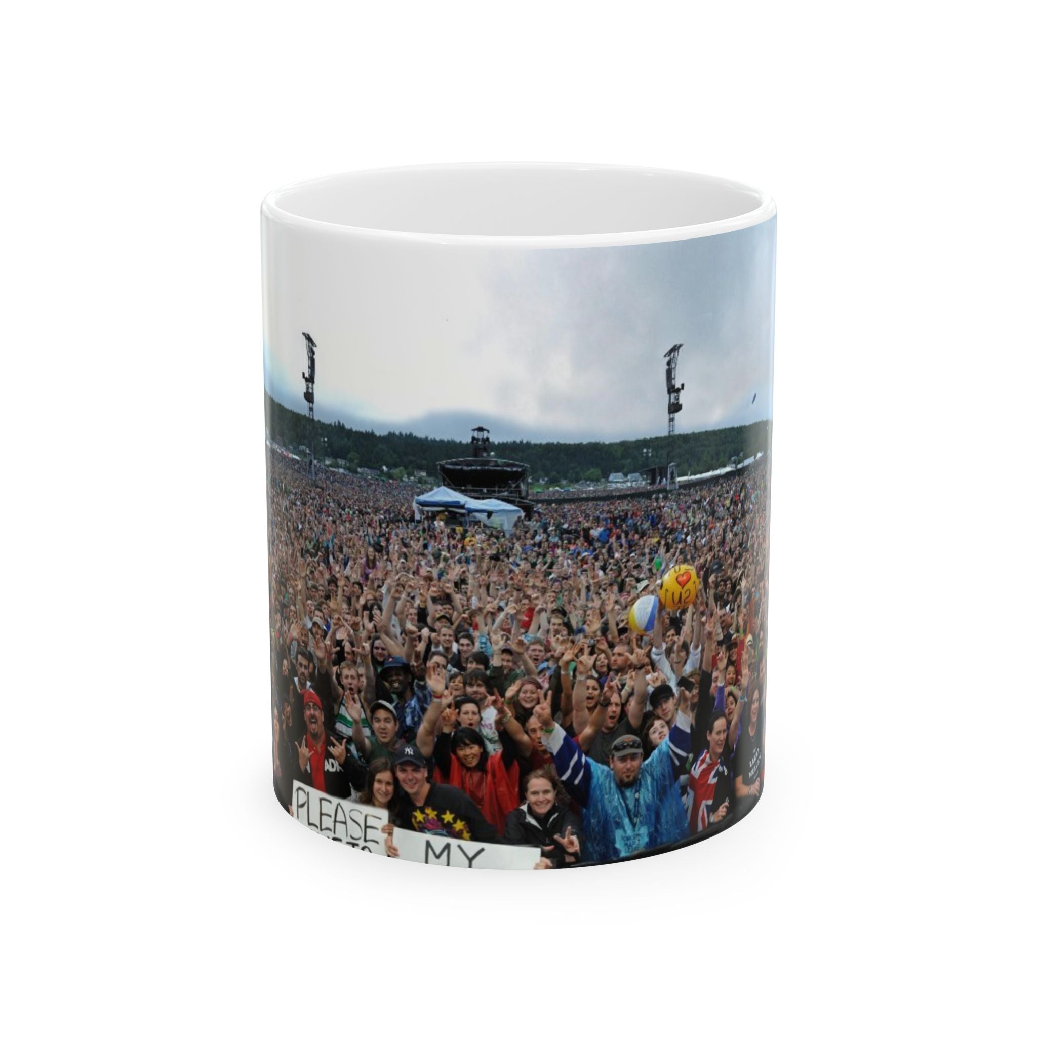 Personalized Camera Lens Ceramic Mug - 11oz & 15oz