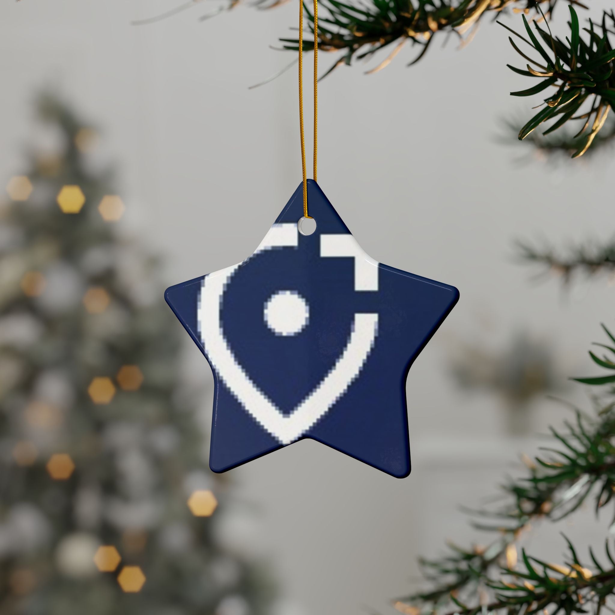 2-Side Print Ceramic Ornaments